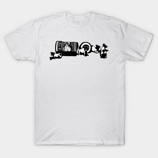 Cows party T-Shirt by E-Maniak